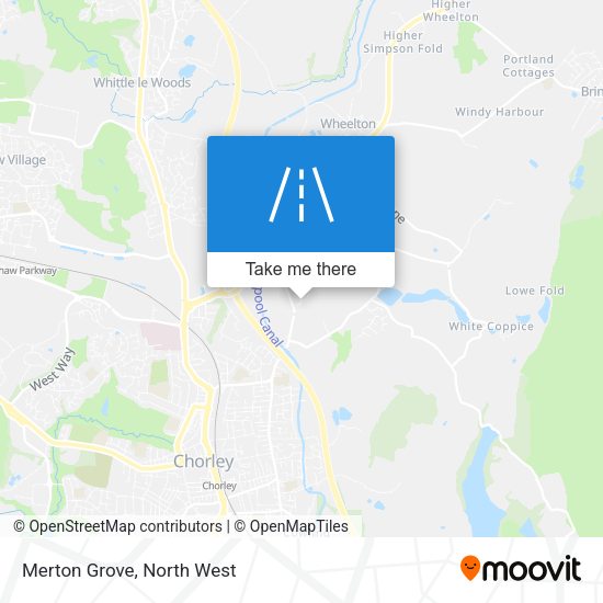 Merton Grove map