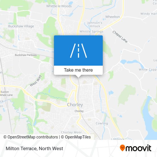 Milton Terrace map