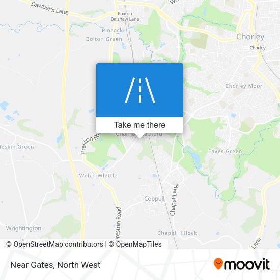 Near Gates map