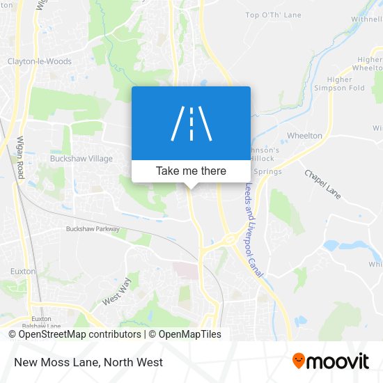 New Moss Lane map