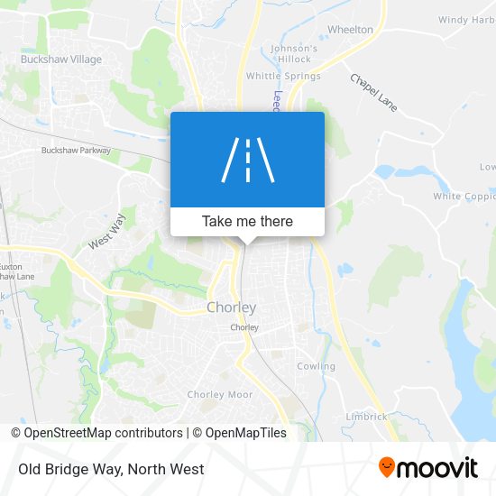 Old Bridge Way map