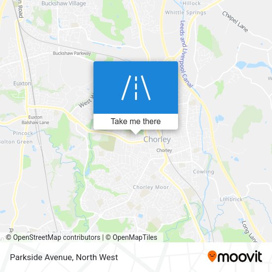 Parkside Avenue map
