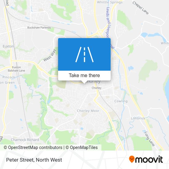 Peter Street map