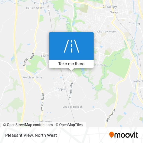 Pleasant View map