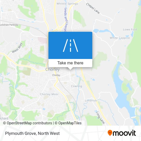 Plymouth Grove map