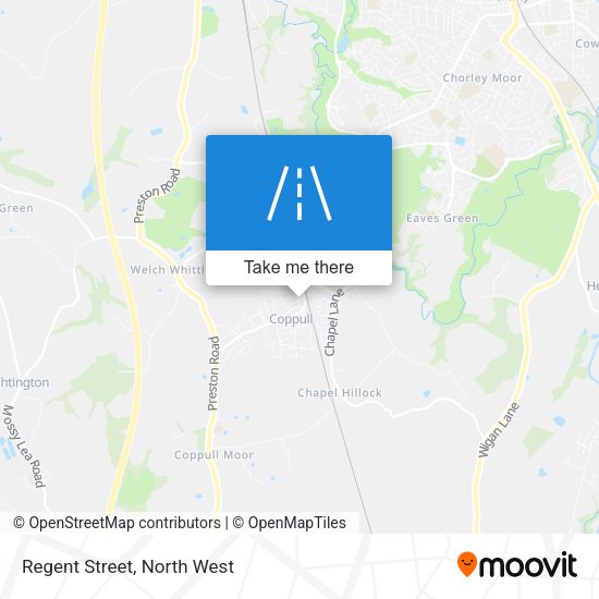 Regent Street map