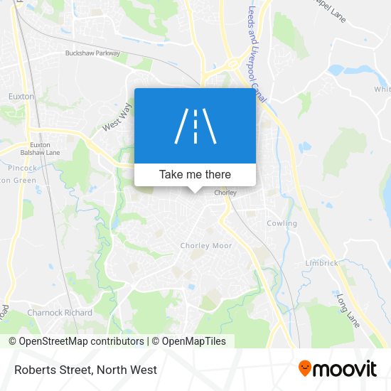 Roberts Street map