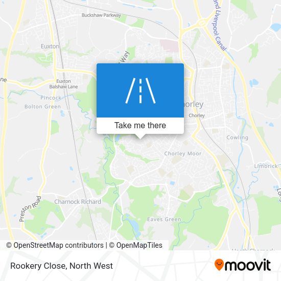 Rookery Close map