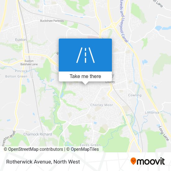 Rotherwick Avenue map