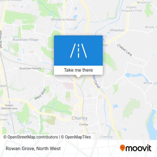 Rowan Grove map