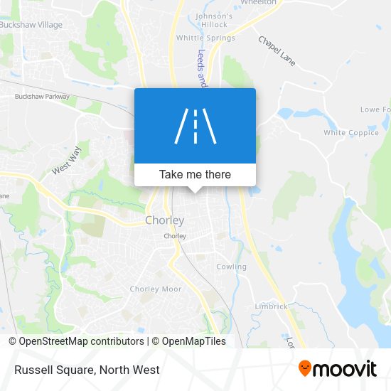 Russell Square map