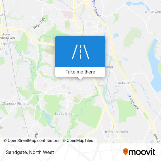 Sandgate map