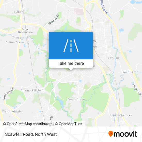Scawfell Road map