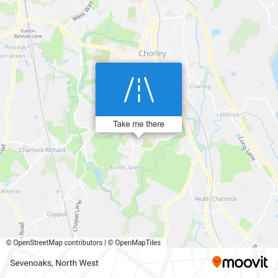 Sevenoaks map