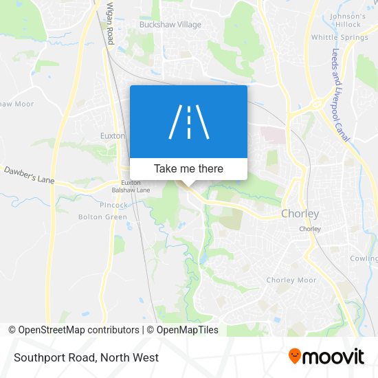 Southport Road map