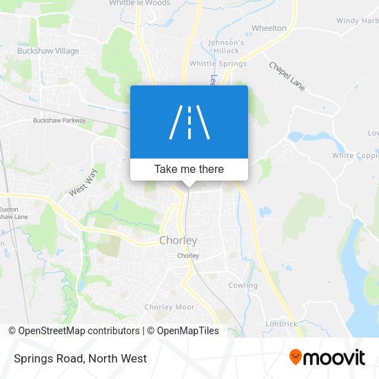 Springs Road map