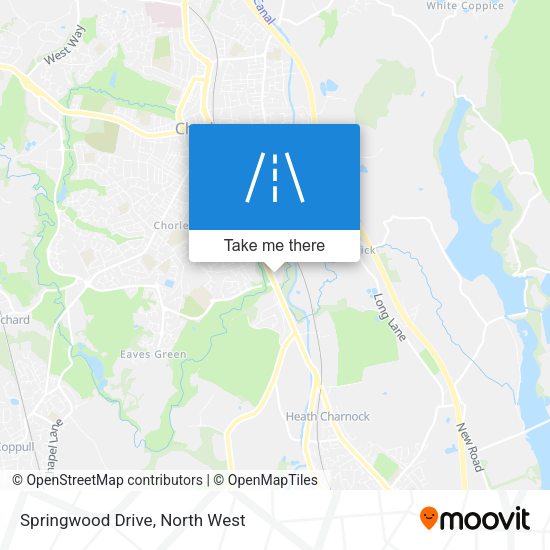 Springwood Drive map