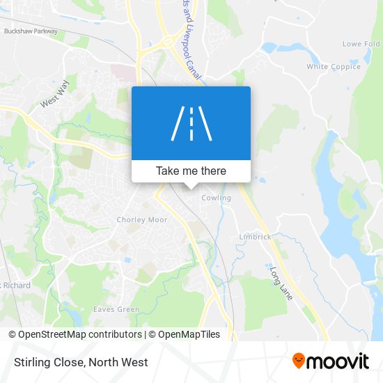 Stirling Close map