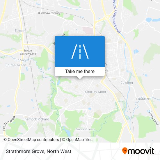 Strathmore Grove map