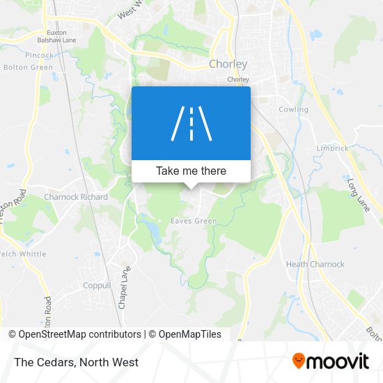 The Cedars map