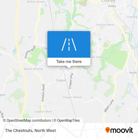 The Chestnuts map