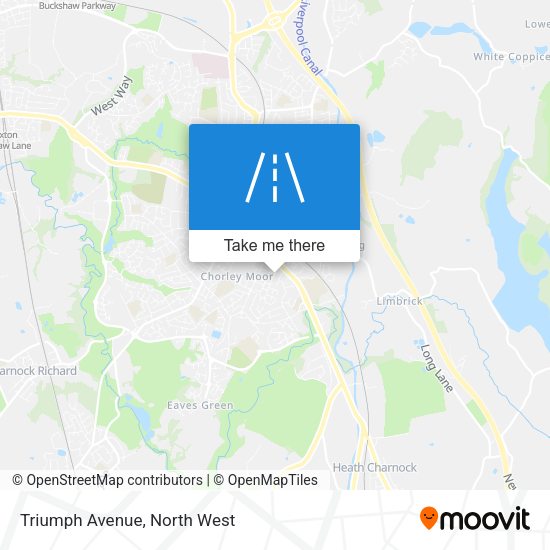 Triumph Avenue map
