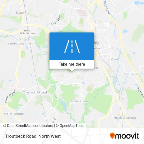 Troutbeck Road map