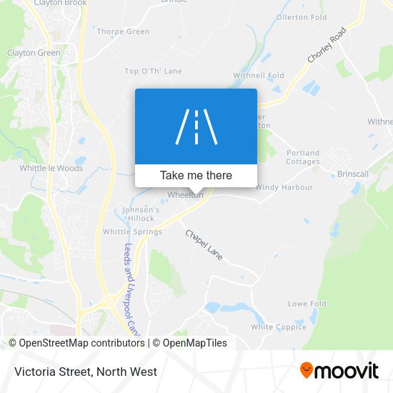 Victoria Street map