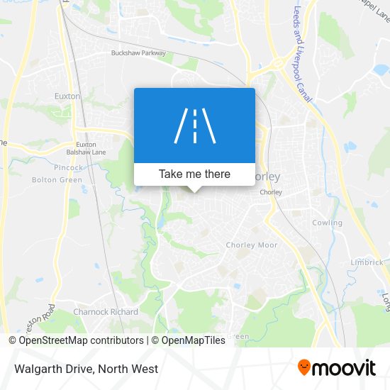 Walgarth Drive map