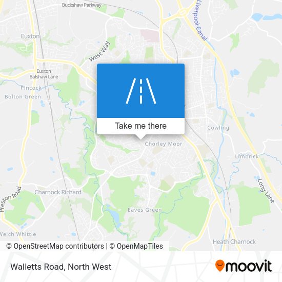 Walletts Road map