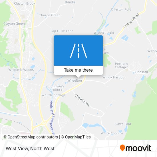 West View map