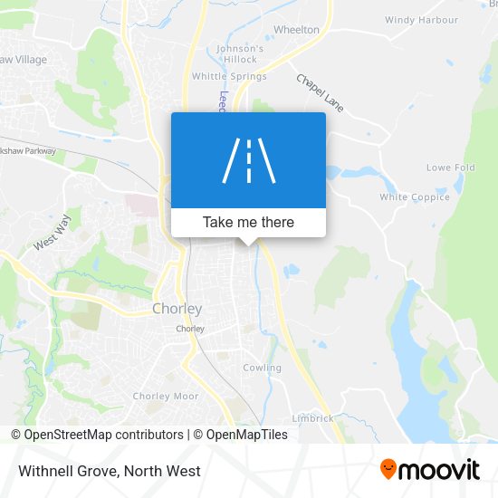Withnell Grove map