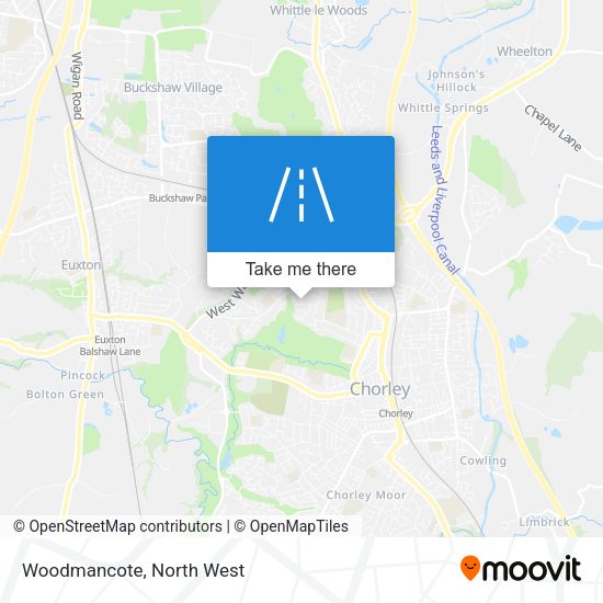 Woodmancote map