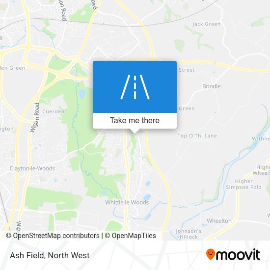 Ash Field map