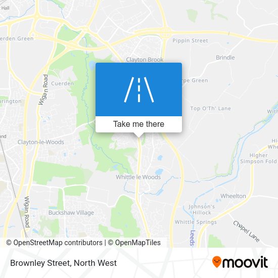 Brownley Street map
