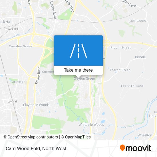 Cam Wood Fold map