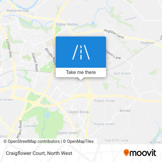 Craigflower Court map