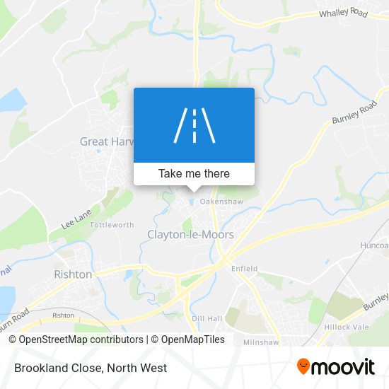 Brookland Close map