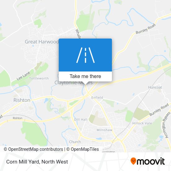 Corn Mill Yard map