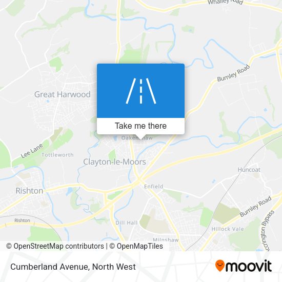 Cumberland Avenue map