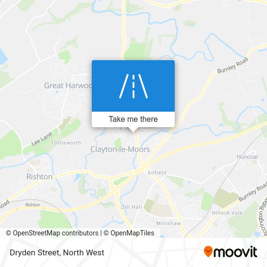 Dryden Street map