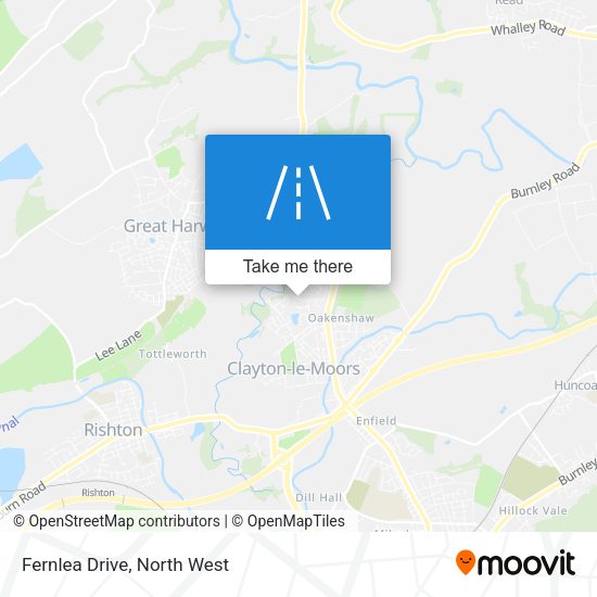 Fernlea Drive map