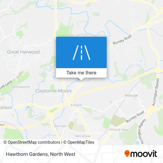 Hawthorn Gardens map