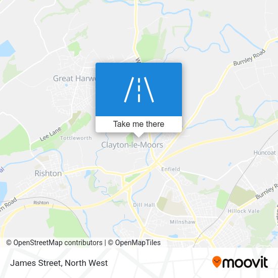 James Street map