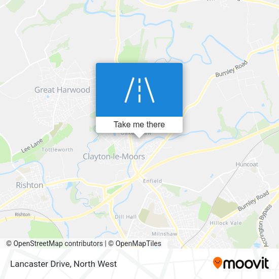 Lancaster Drive map