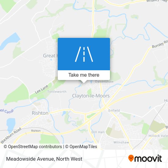 Meadowside Avenue map