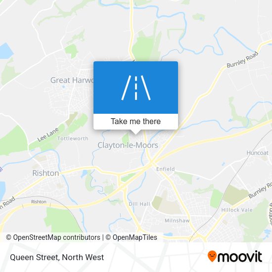 Queen Street map