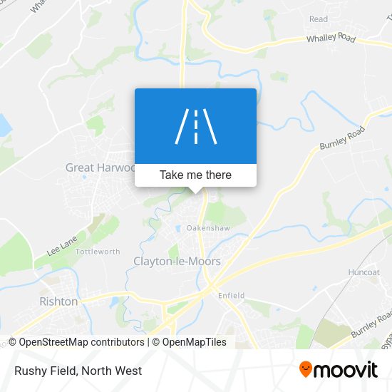 Rushy Field map