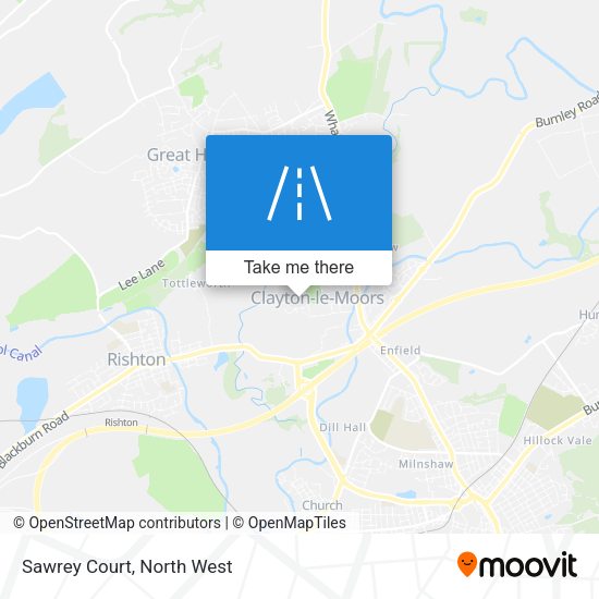 Sawrey Court map