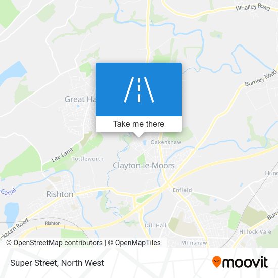 Super Street map